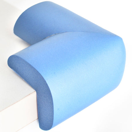 12 Pieces Skyblue Jumbo L-Shaped Foam Corner Protectors