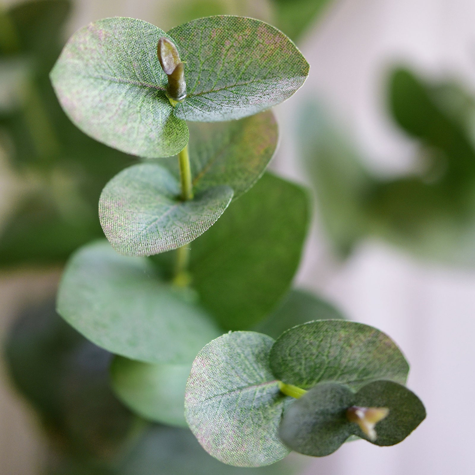 Real Looking True Blue Eucalyptus 22.8” (58cm) Greenery Artificial Eucalyptus Leaves FiveSeasonStuff Floral 2 Stems