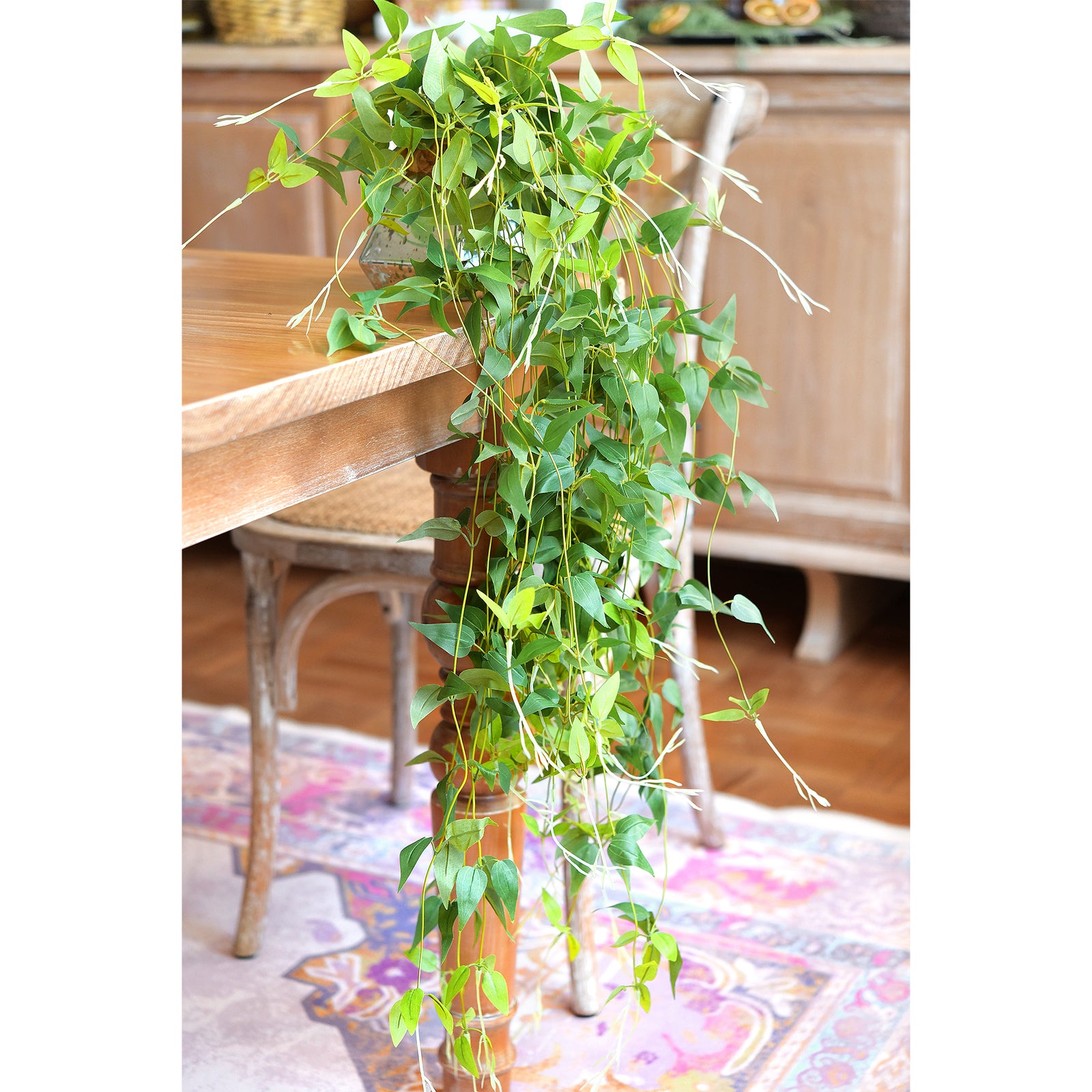 artificial hanging vine plants Versatile Decor Delight: Lush 28ft 10-Vine Set of Elegant Artificial S – FiveSeasonStuff