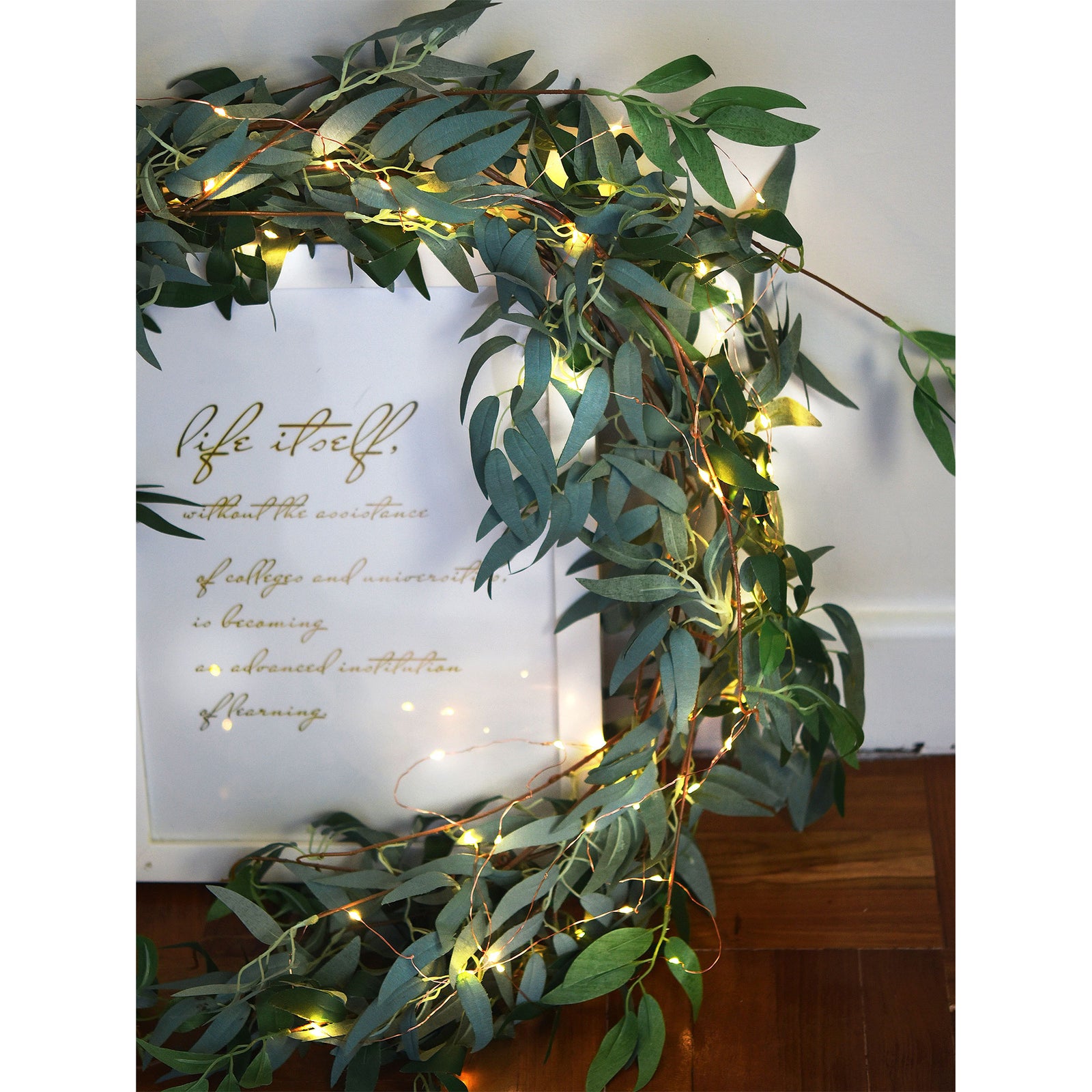 66ft (20 meters) Copper Fairy Twinkle String Lights 200 LEDs Warm White 8 Mode with Remote