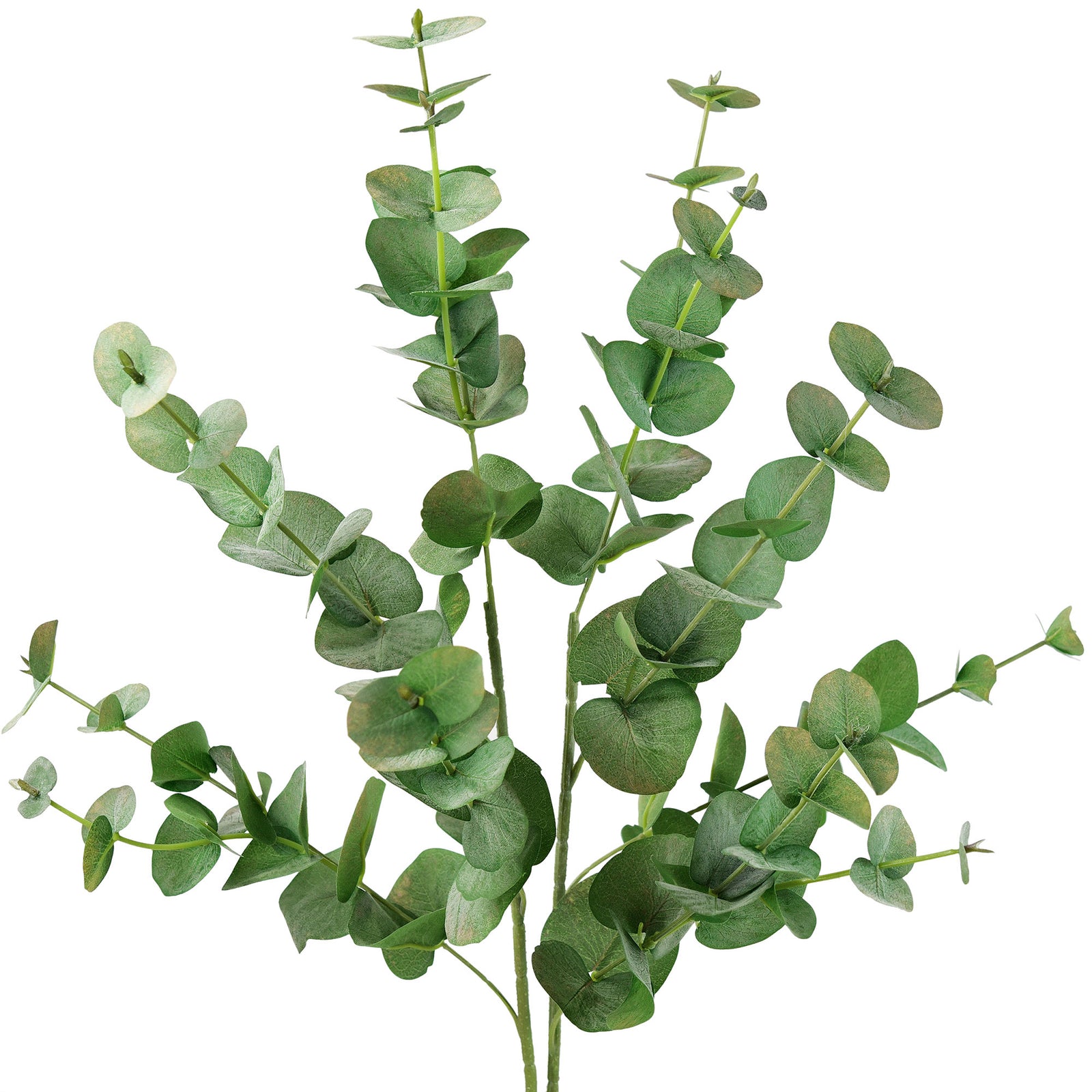 Real Looking True Blue Eucalyptus 22.8” (58cm) Greenery Artificial Eucalyptus Leaves FiveSeasonStuff Floral 2 Stems
