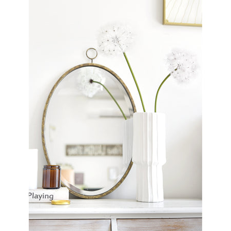 Oversized White Artificial Dandelion Stems, Set of 2