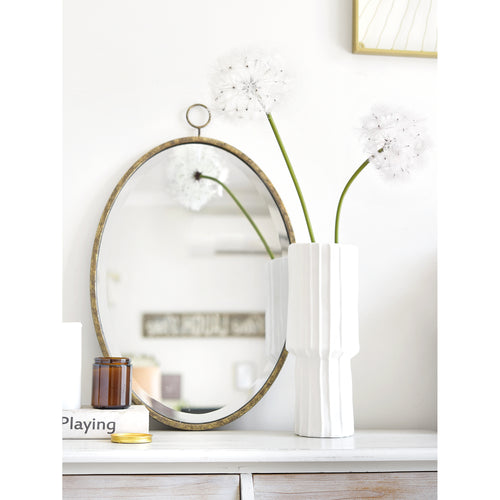 Oversized White Artificial Dandelion Stems, Set of 2
