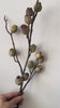 Antique Moss faux berry branch video showing green berry texture and flexible stem