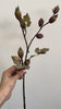 Rustic brown red faux rosehip berry branch video