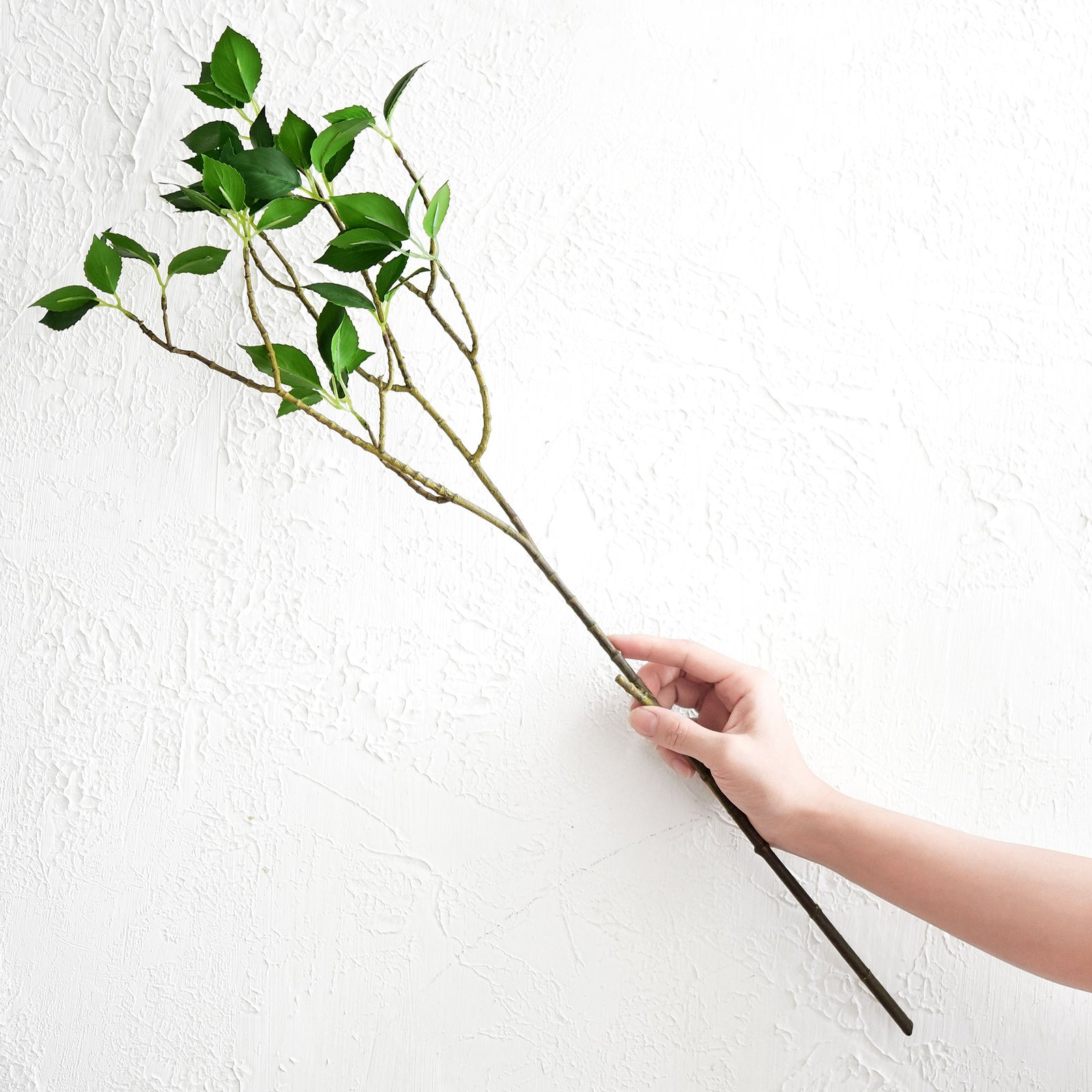 6 Bunches 25.6'' 65cm Real Touch Cherry Blossom Leaves and Branches Artificial Greenery Fillers