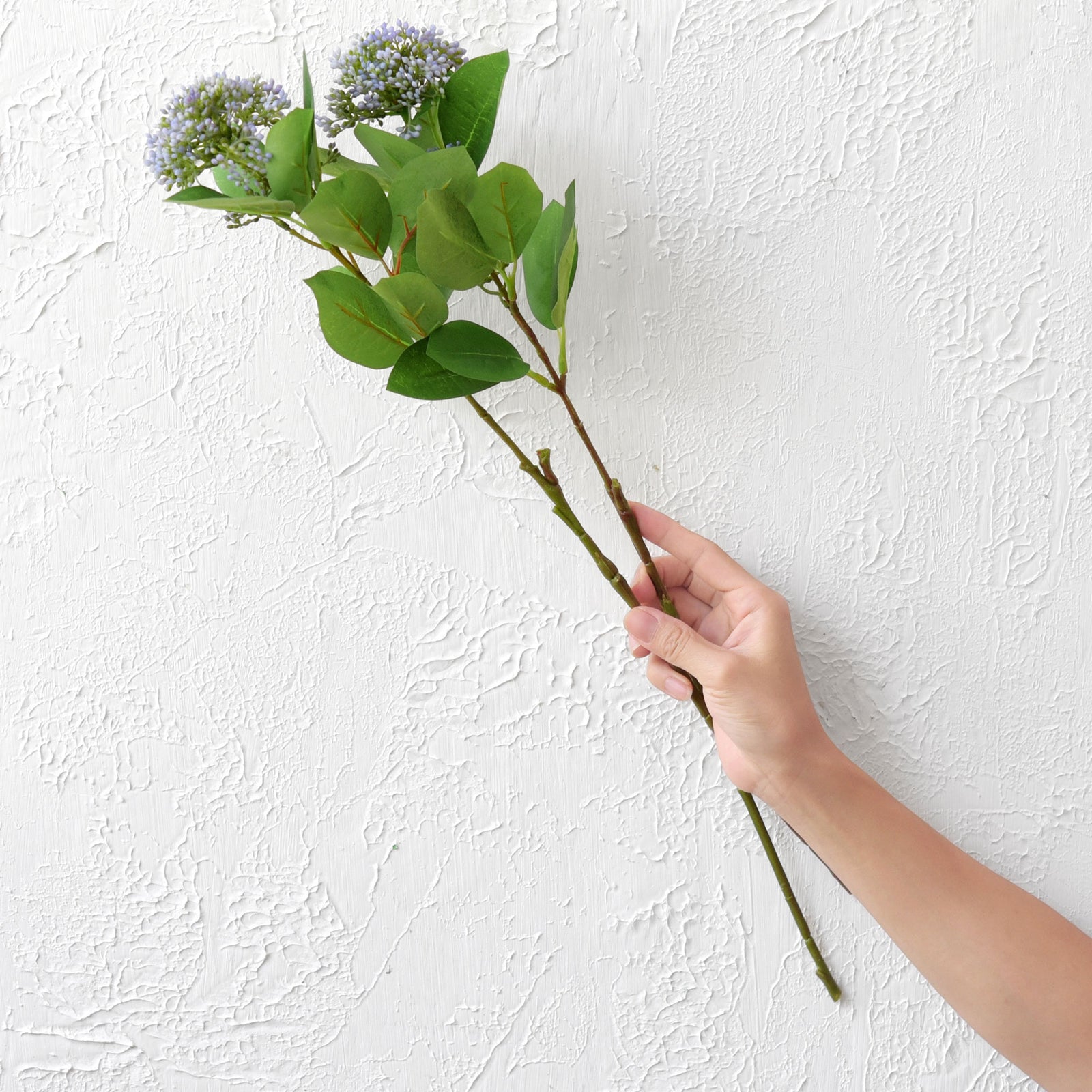 Viburnum (Serene Violet) Long Stem Artificial Silk Flowers, Filler Flower, Wedding, Home Decor, Arrangment 6 Stems