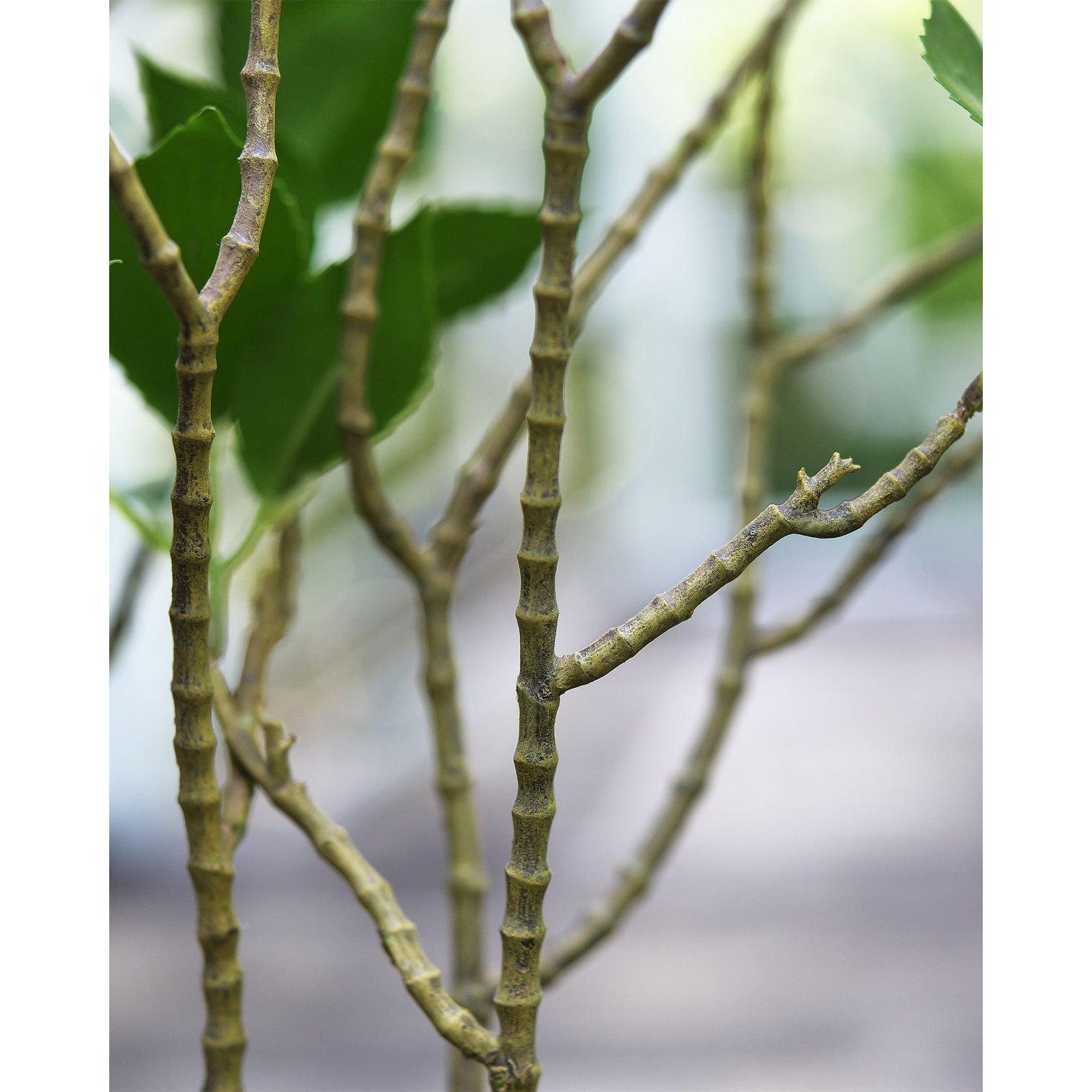 6 Bunches 25.6'' 65cm Real Touch Cherry Blossom Leaves and Branches Artificial Greenery Fillers