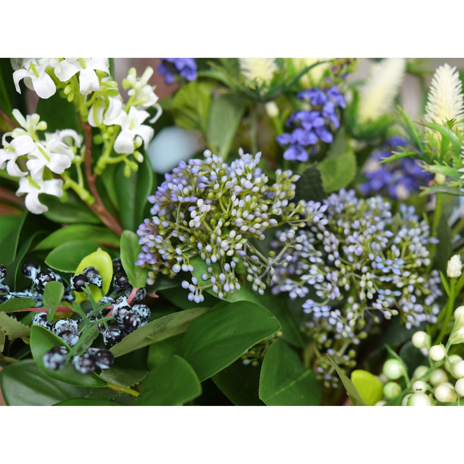 Viburnum (Serene Violet) Long Stem Artificial Silk Flowers, Filler Flower, Wedding, Home Decor, Arrangment 6 Stems