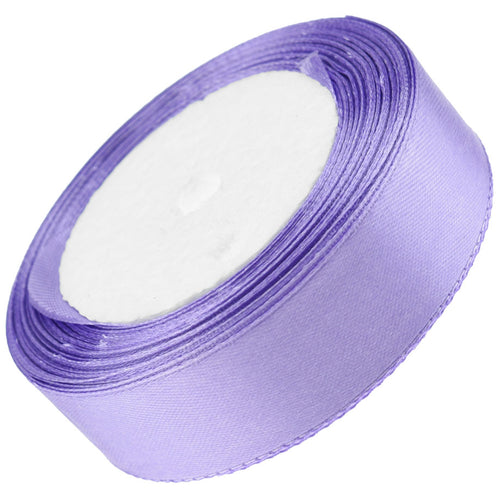 25mm Lilac Single Sided Satin Ribbon