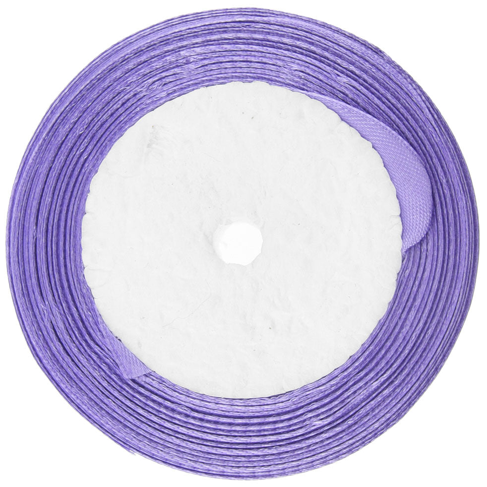 25mm Lilac Single Sided Satin Ribbon