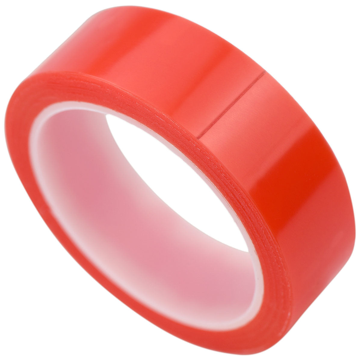 25mm x 0.2mm x 10 meters Multi-Purpose High Strength Transparent Acrylic Gel Adhesive Double Sided Tape Roll No Residue