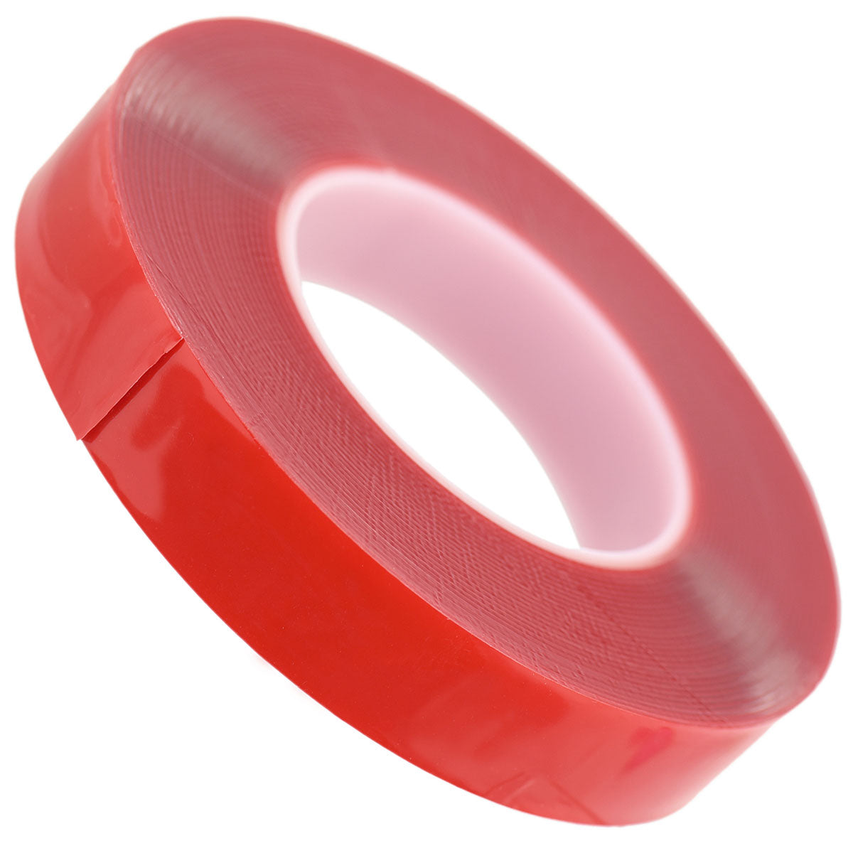 30mm x 1mm x 10 meters Multi-Purpose High Strength Transparent Acrylic Gel Adhesive Double Sided Tape Roll No Residue