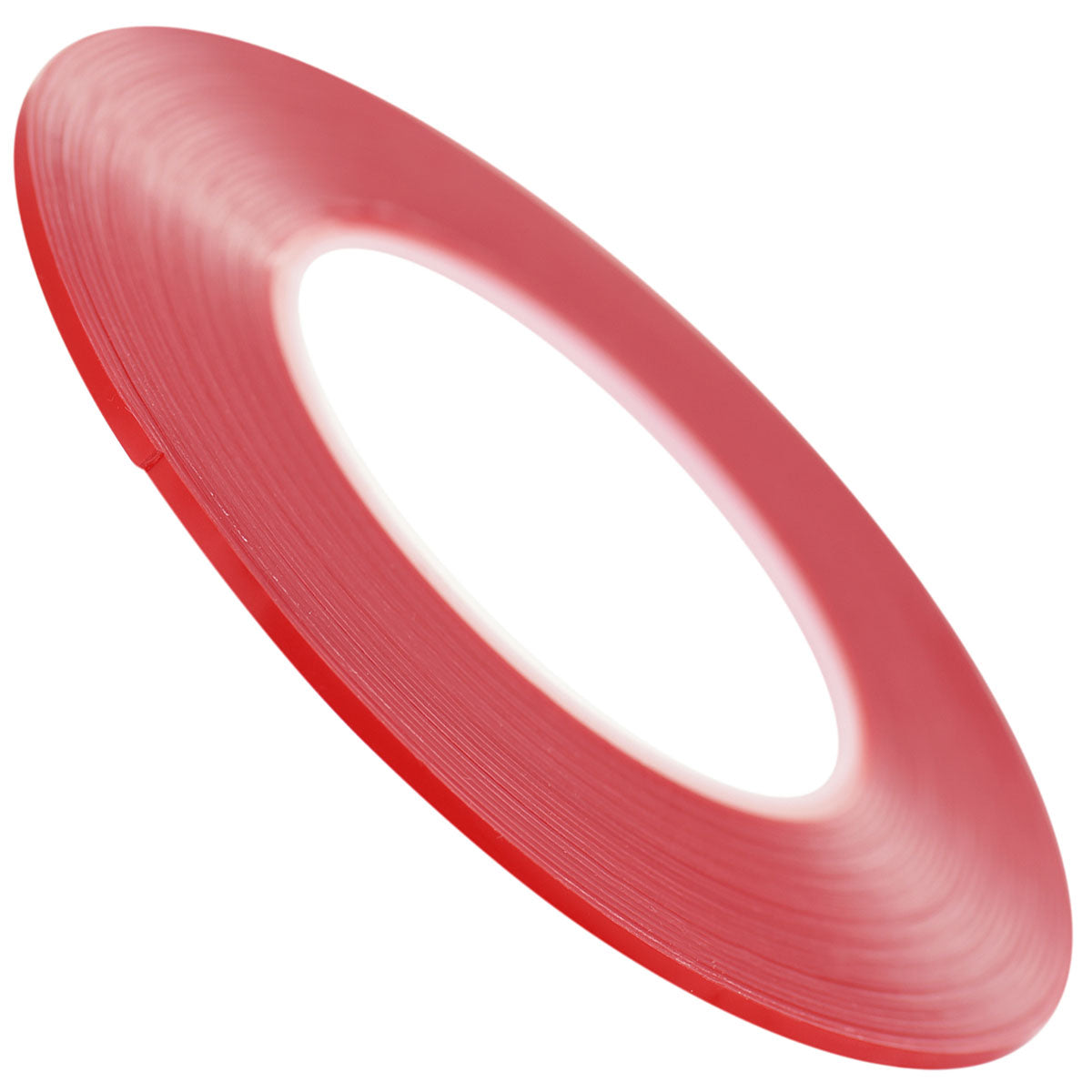 3mm x 1mm x 10 meters Multi-Purpose High Strength Transparent Acrylic Gel Adhesive Double Sided Tape Roll No Residue