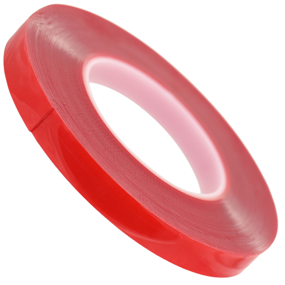 20mm x 1mm x 10 meters Multi-Purpose High Strength Transparent Acrylic Gel Adhesive Double Sided Tape Roll No Residue