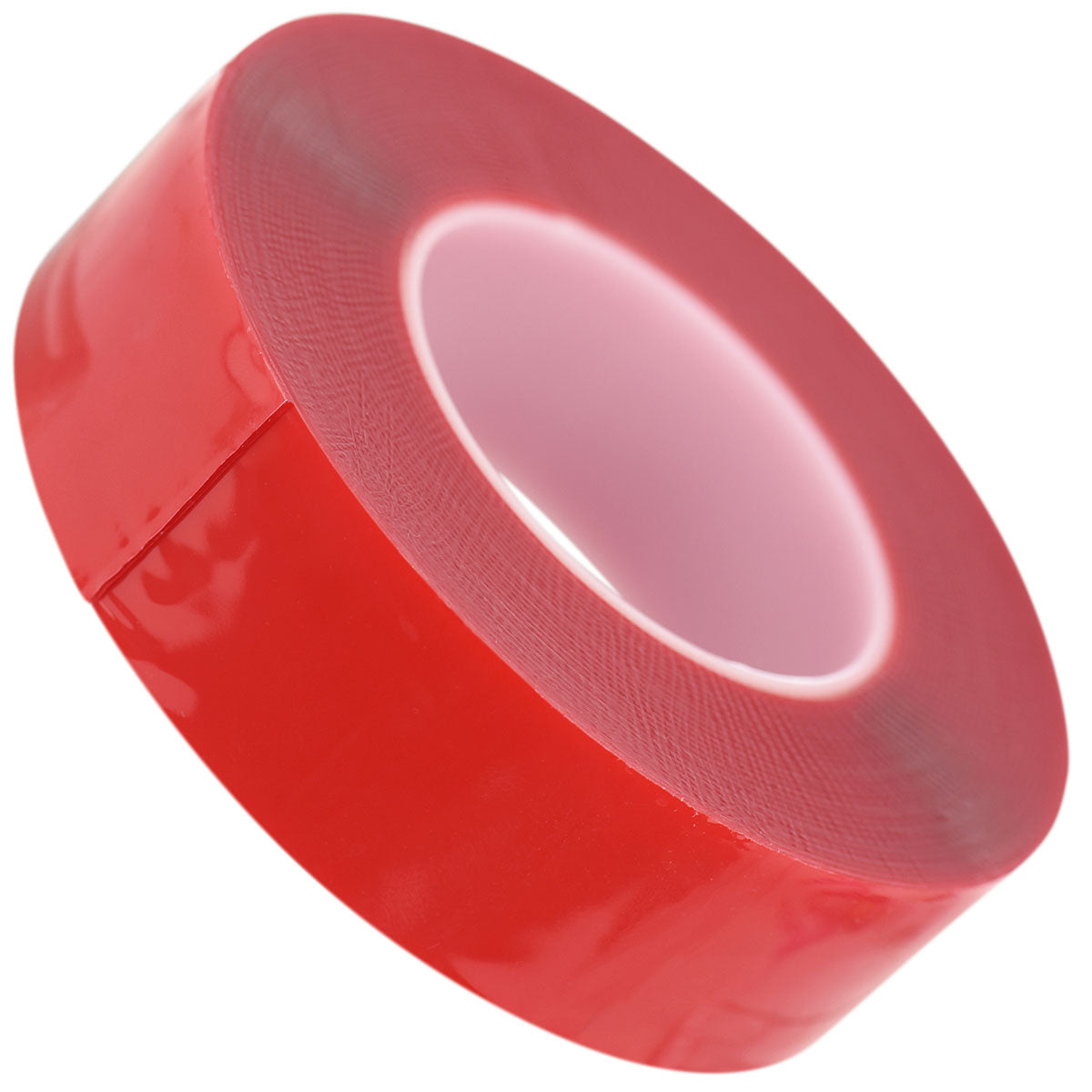 45mm x 1mm x 10 meters Multi-Purpose High Strength Transparent Acrylic Gel Adhesive Double Sided Tape Roll No Residue