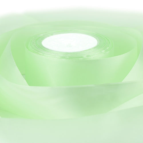 40mm Light Green Single Sided Satin Ribbon