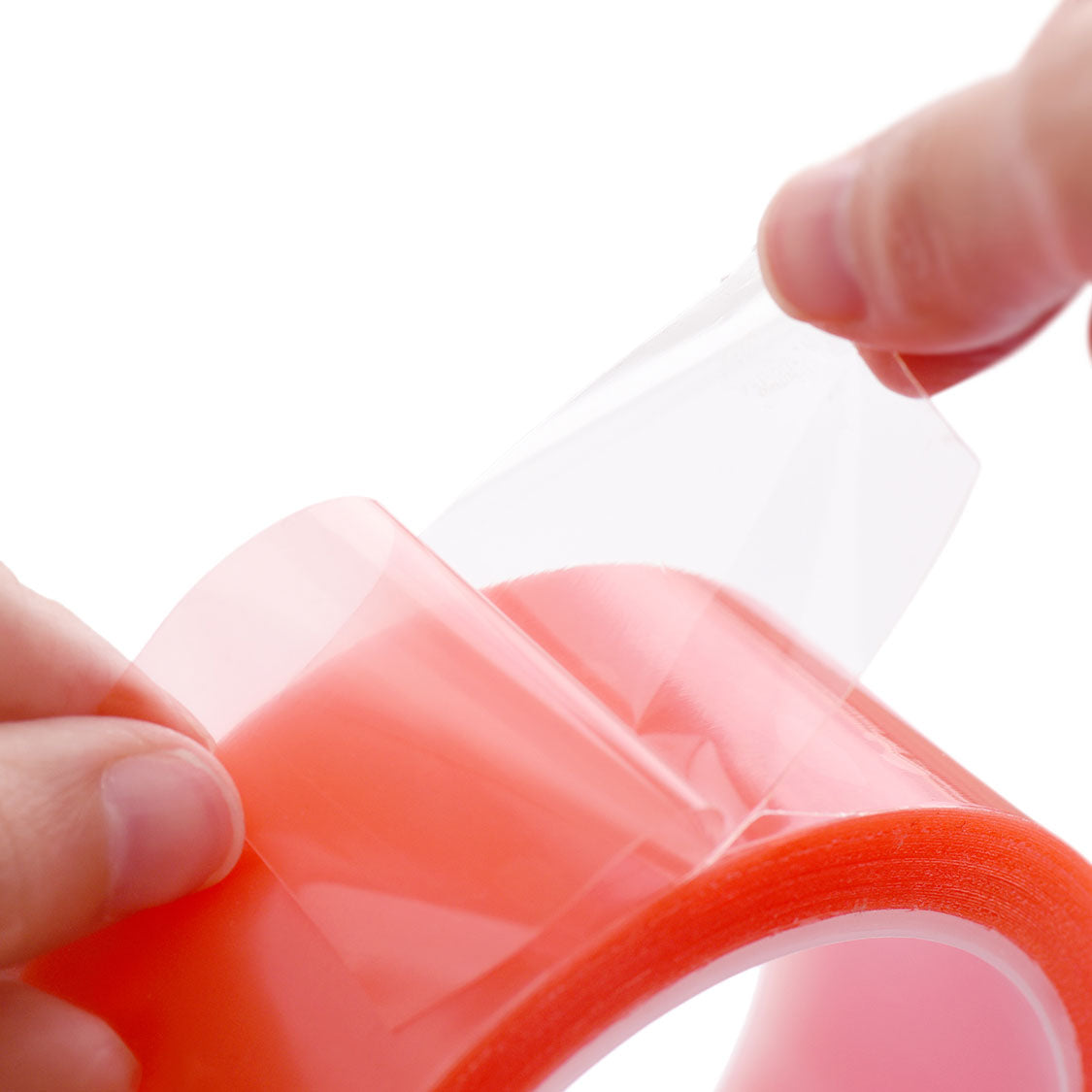 45mm x 0.2mm x 10 meters Multi-Purpose High Strength Transparent Acrylic Gel Adhesive Double Sided Tape Roll No Residue