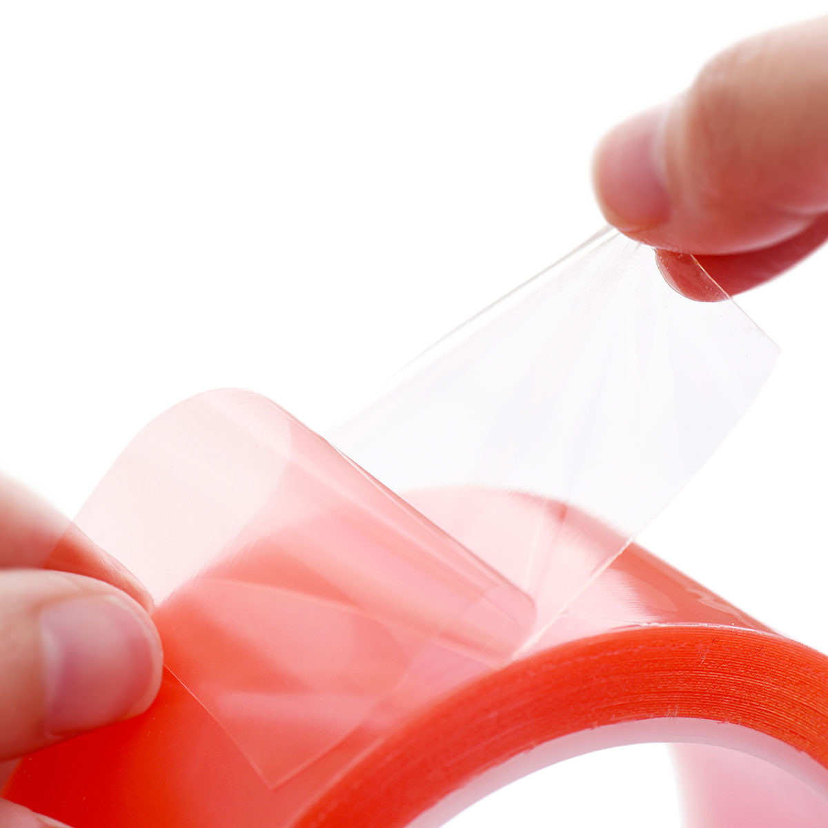 50mm x 0.2mm x 10 meters Multi-Purpose High Strength Transparent Acrylic Gel Adhesive Double Sided Tape Roll No Residue