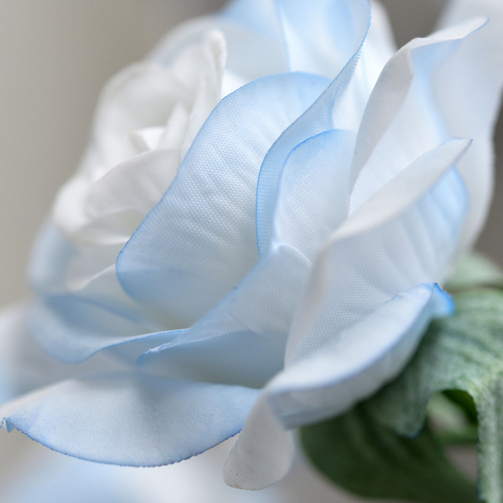 Real Touch Antarctic Icy Blue Roses Silk Artificial Flowers ‘Petals Feel and Look like Fresh Roses' Wedding, Bridal, Home Décor