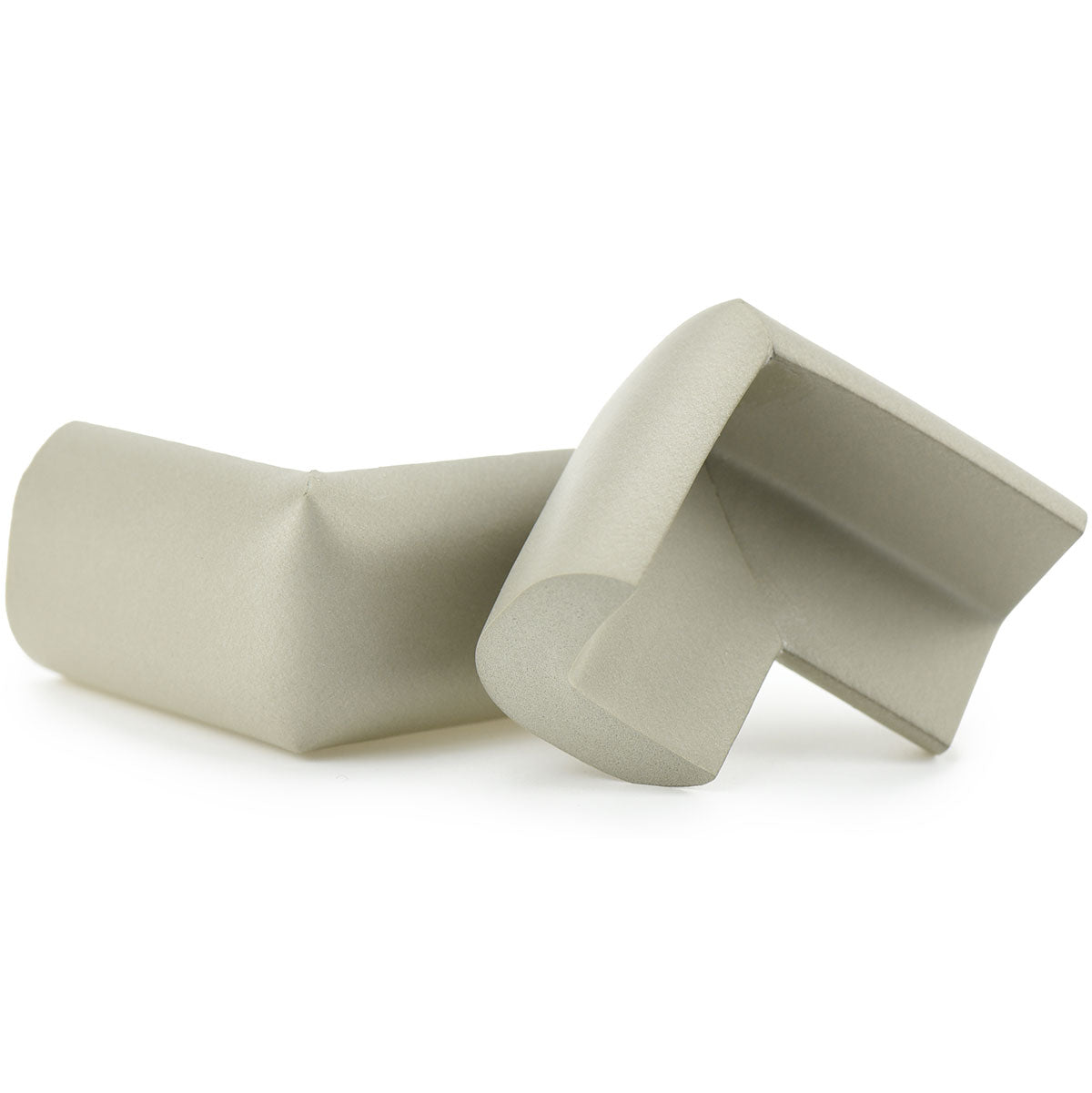 12 Pieces Gray Jumbo L-Shaped Foam Corner Protectors