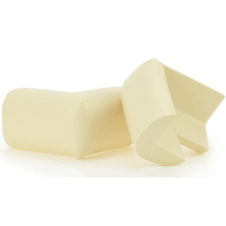 12 Pieces Beige Jumbo L-Shaped Foam Corner Protectors