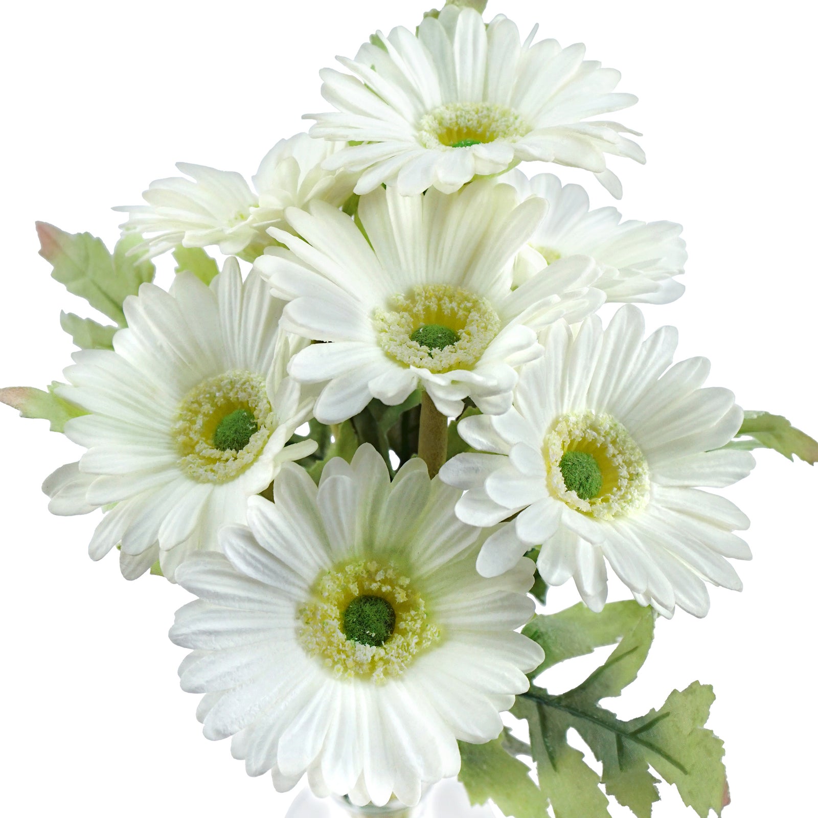 Real Touch Gerbera Flower Stems, Set of 7, 12.2 Inch – 8 Colors