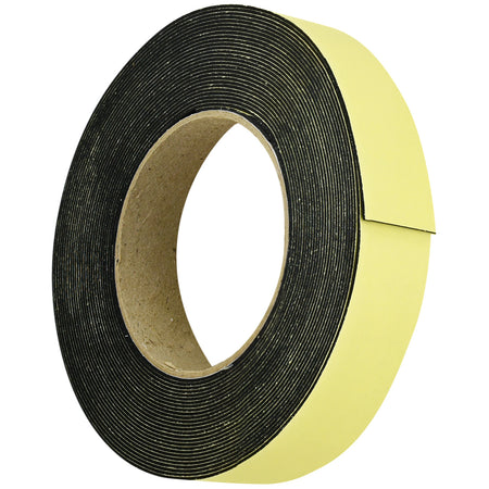 Industrial Strength Single Sided Self-Adhesive Black Foam Tape, Waterproof Shockproof Sealing Tape Roll, Adhesive Weather Strip 10 Meters
