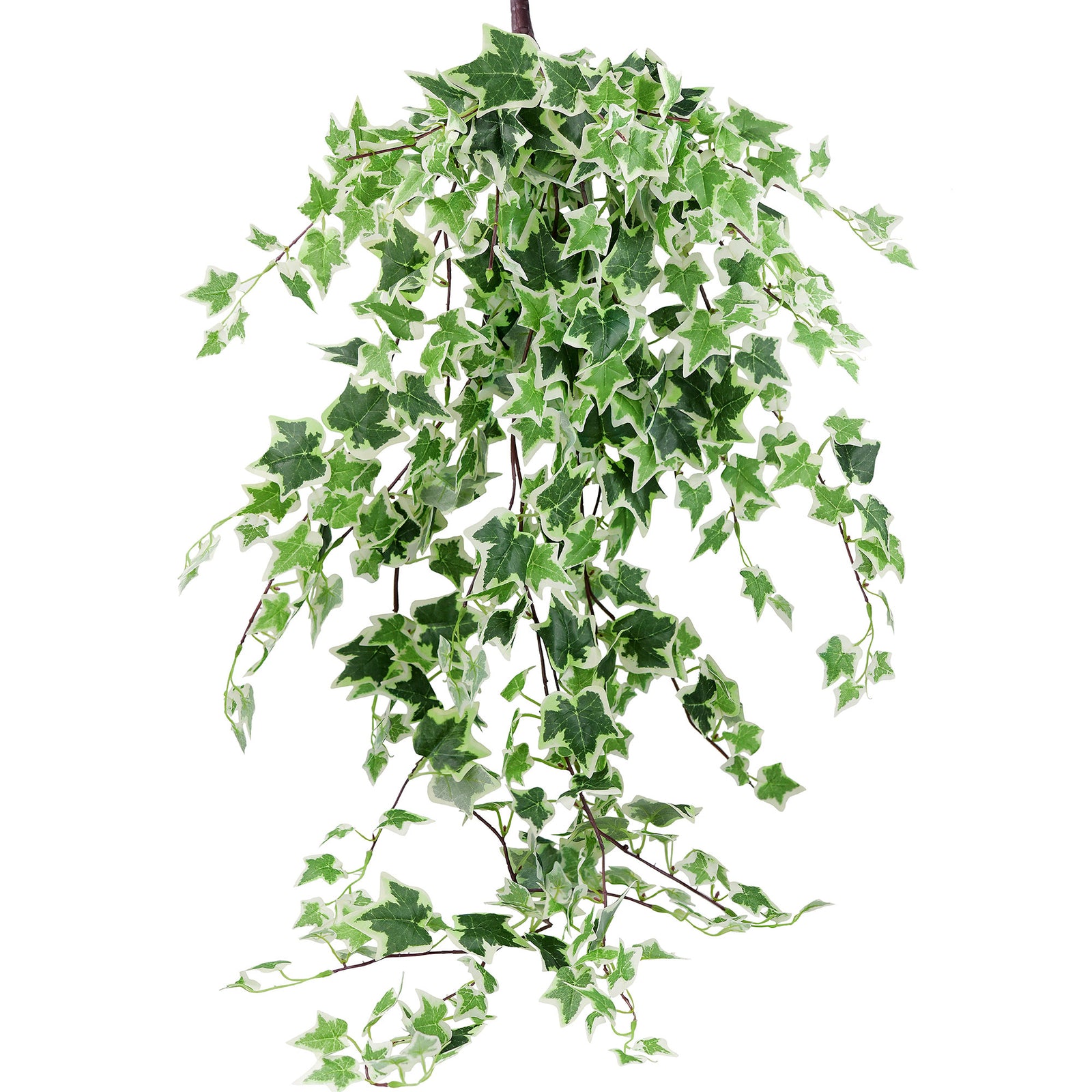 FiveSeasonStuff 4.3 ft (130cm) Cascading Variegated Ivy Artificial Garland