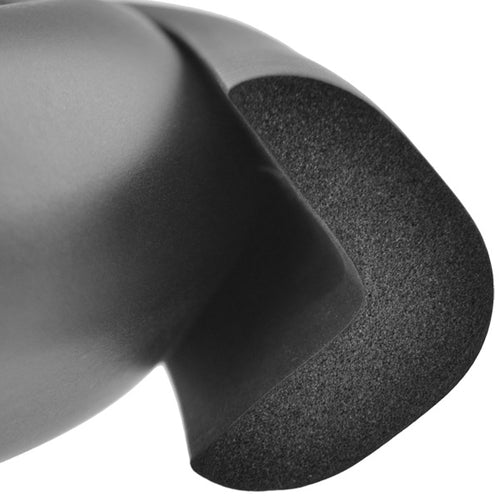1 Roll Black Jumbo L-Shaped Foam Edge Protector 78.7 inches (2 meters)