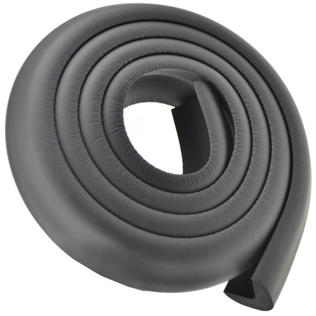 1 Roll Black Jumbo L-Shaped Foam Edge Protector 78.7 inches (2 meters)