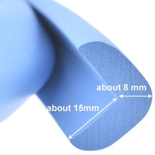 1 Roll Skyblue Standard L-Shaped Foam Edge Protector 78.7 inches (2 meters)