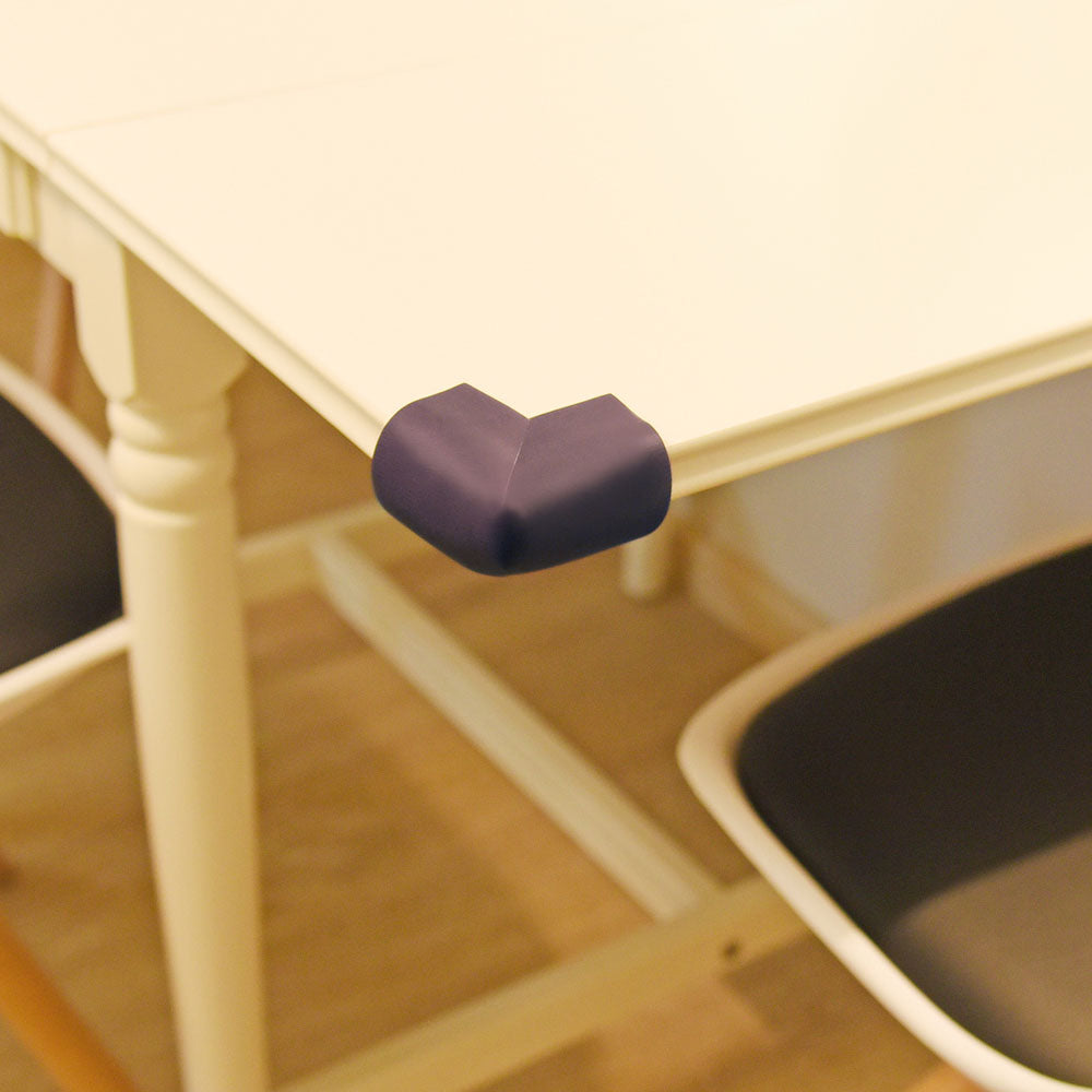 12 Pieces Maroon U-Shaped Foam Corner Protectors