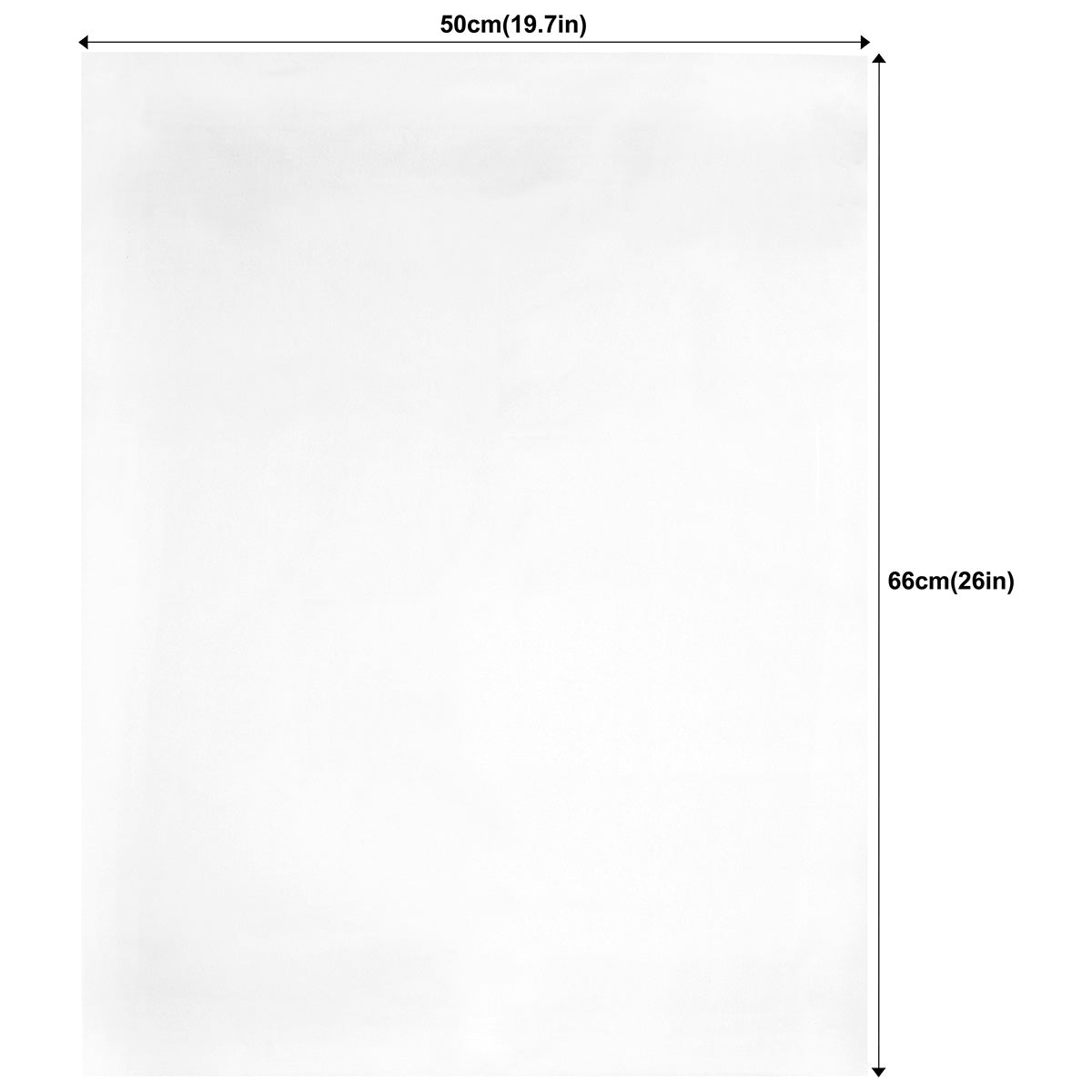 50 Sheets White Wrapping Tissue Paper