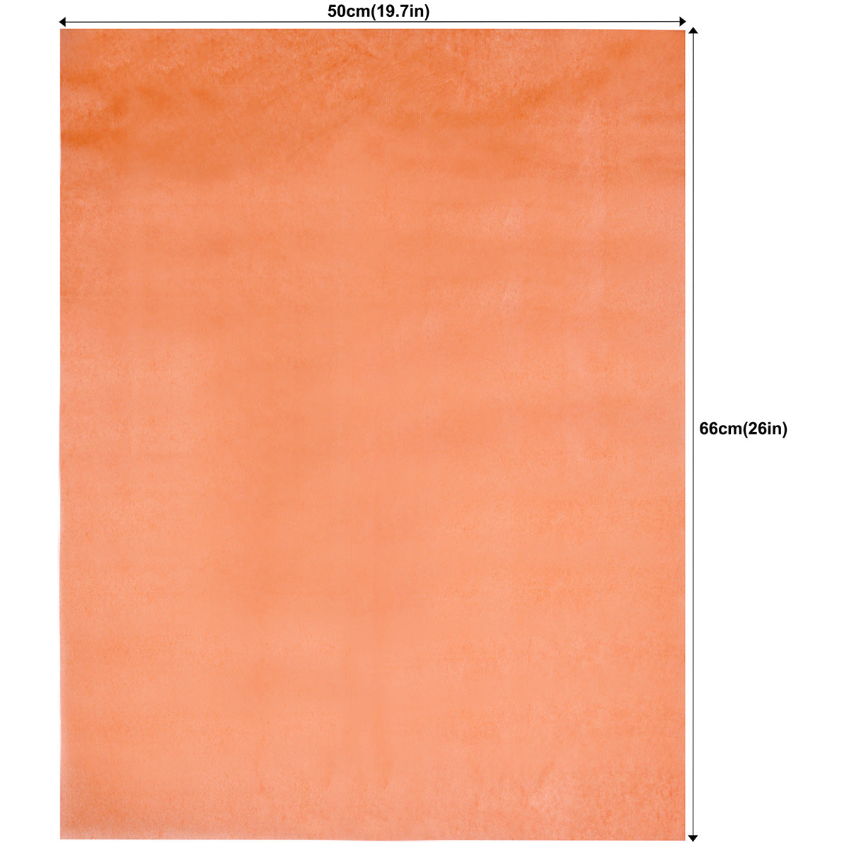 50 Sheets Orange Wrapping Tissue Paper