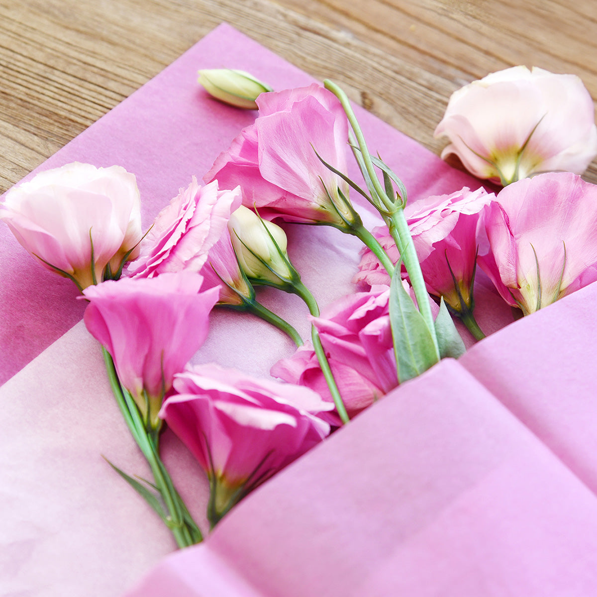 50 Sheets Rose Red Wrapping Tissue Paper