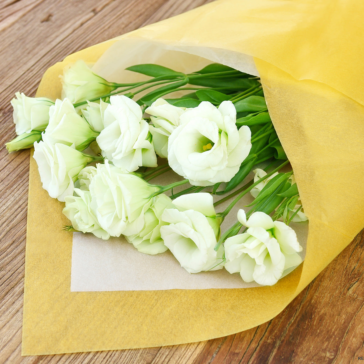 50 Sheets Dark Yellow Wrapping Tissue Paper