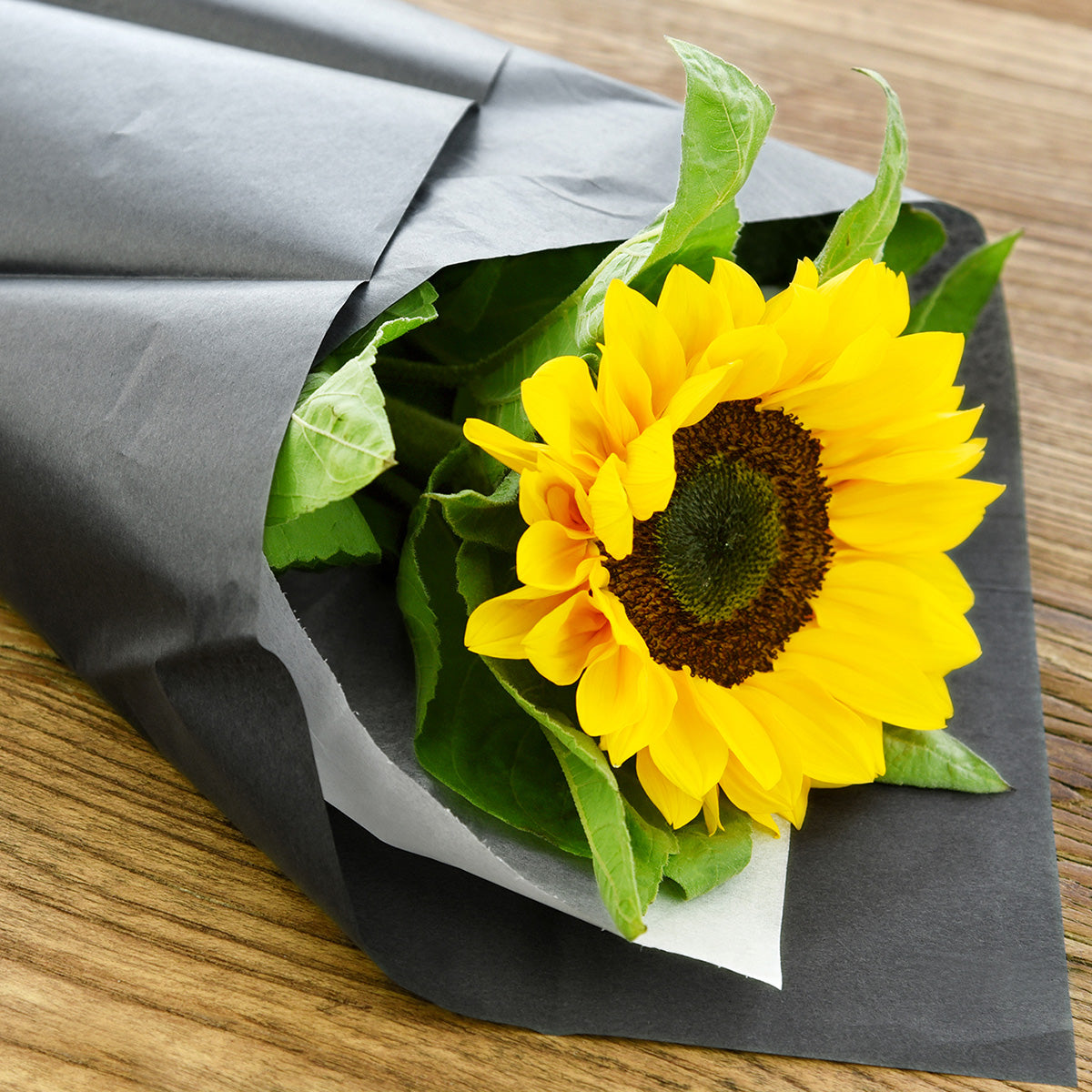 50 Sheets Black Wrapping Tissue Paper