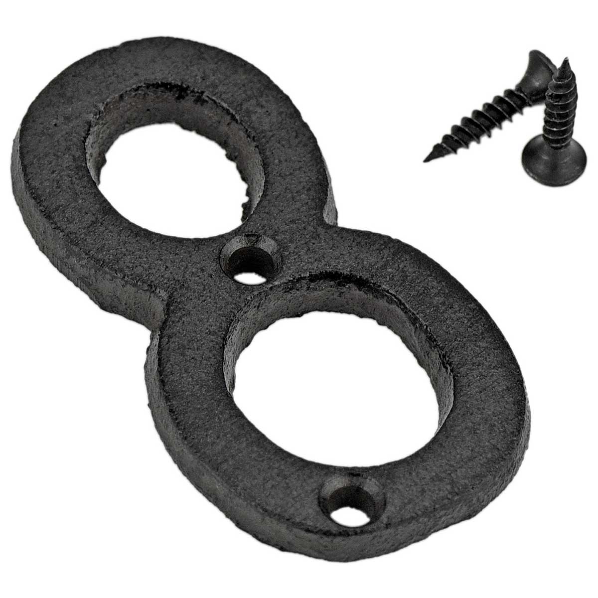 Cast Iron House Number Signs - Number 8