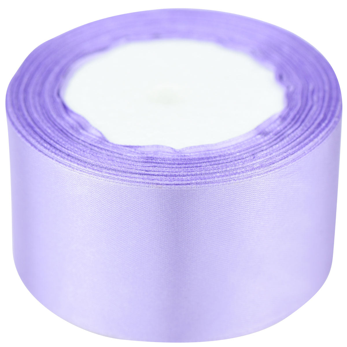 40mm Lilac Single Sided Satin Ribbon