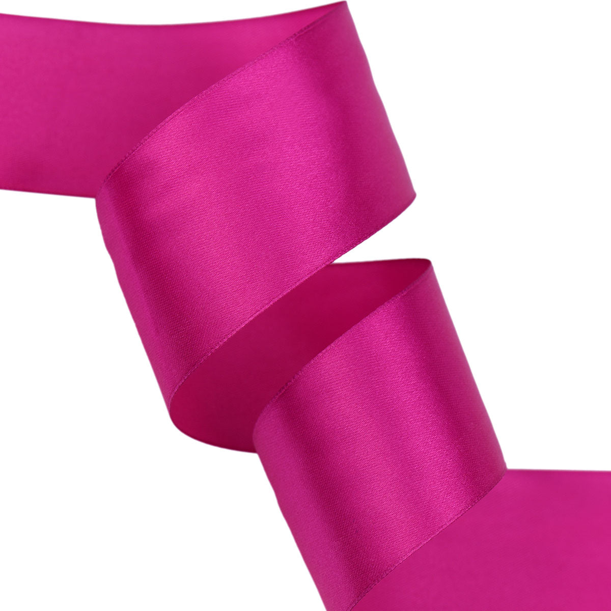 40mm Amaranth Single Sided Satin Ribbon