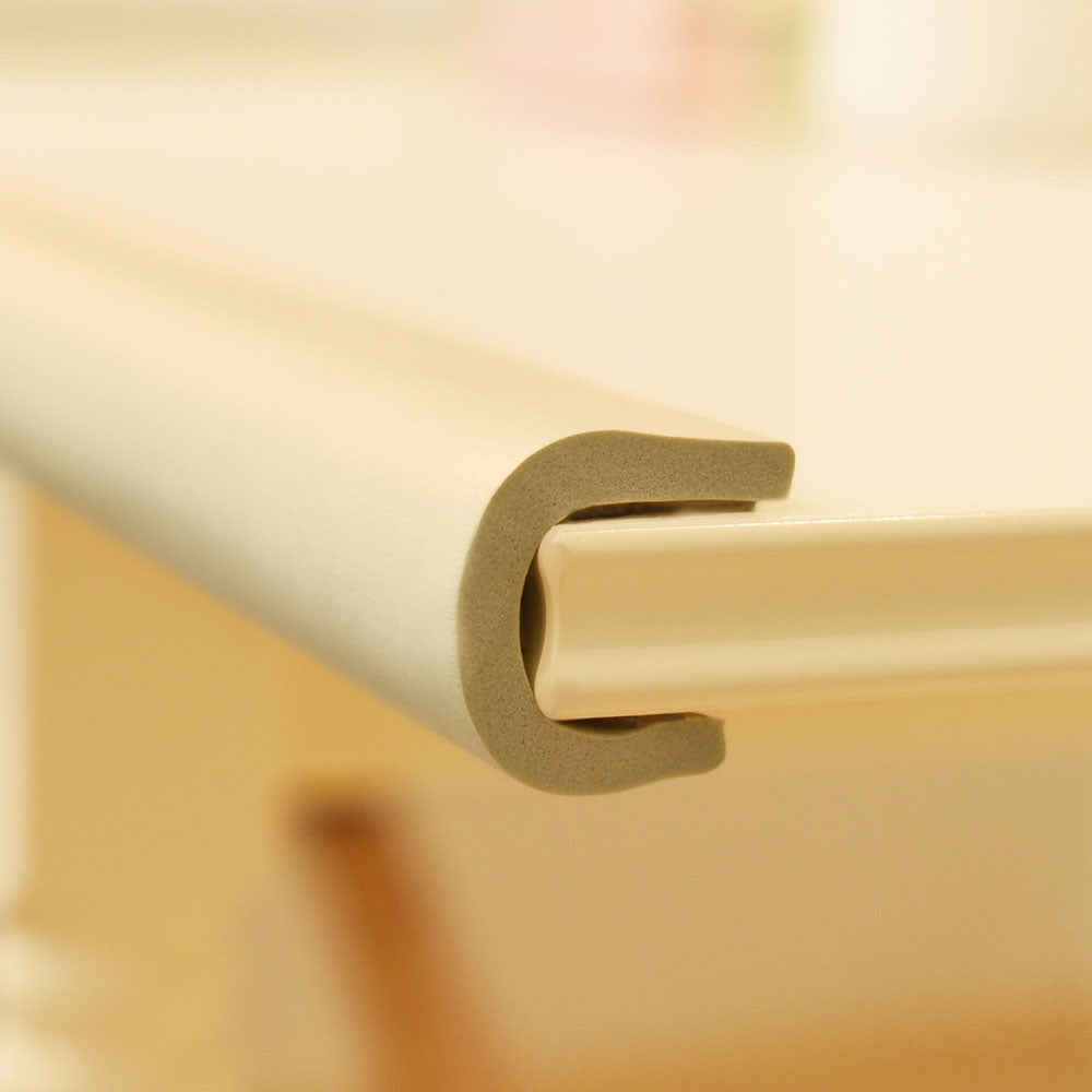 Baby Child Beige Foam Edge Protector 1 Roll