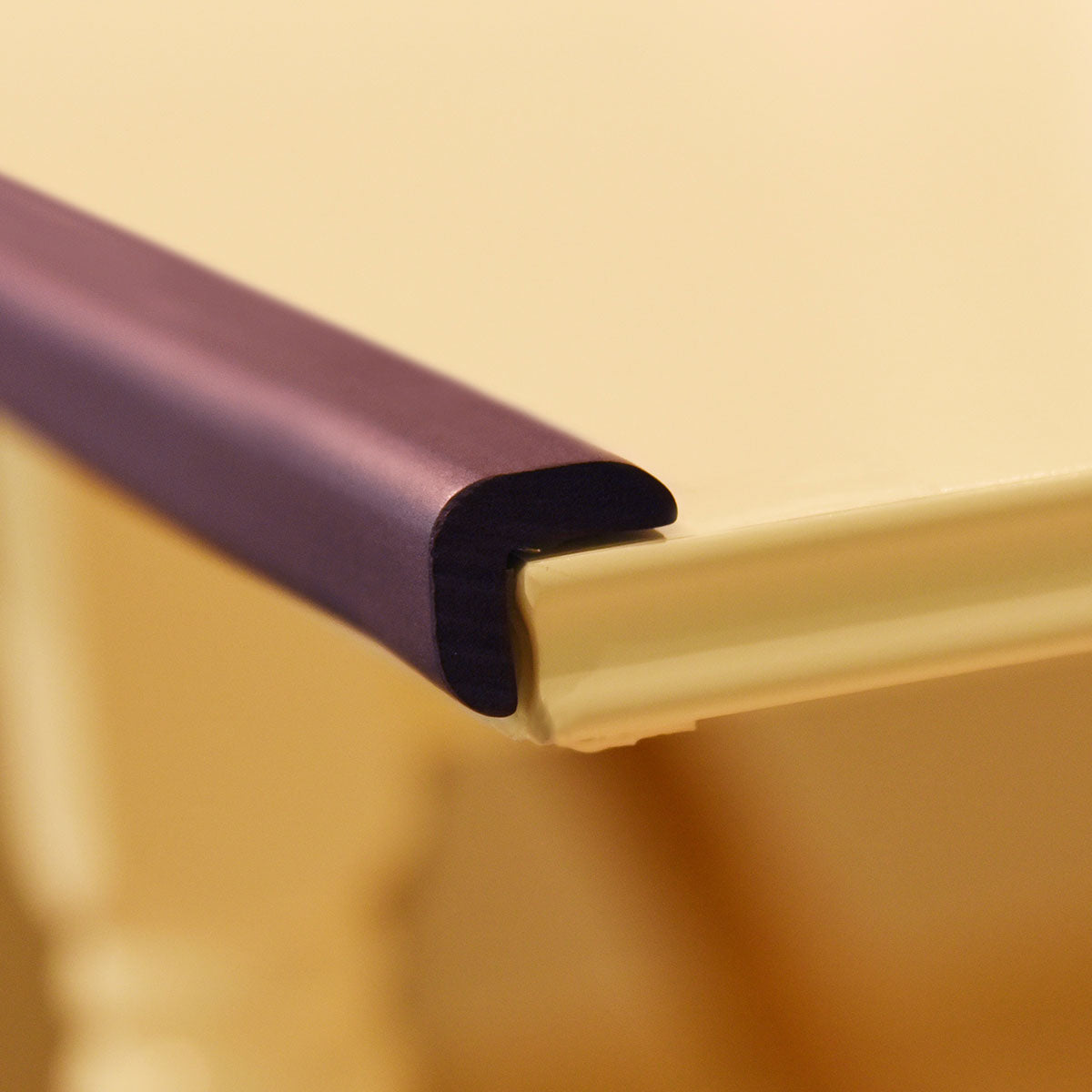 1 Roll Maroon Standard L-Shaped Foam Edge Protector 78.7 inches (2 meters)