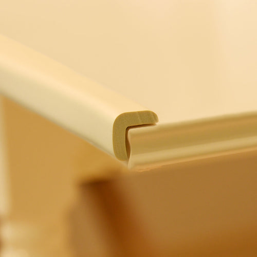 1 Roll Beige Standard L-Shaped Foam Edge Protector 78.7 inches (2 meters)