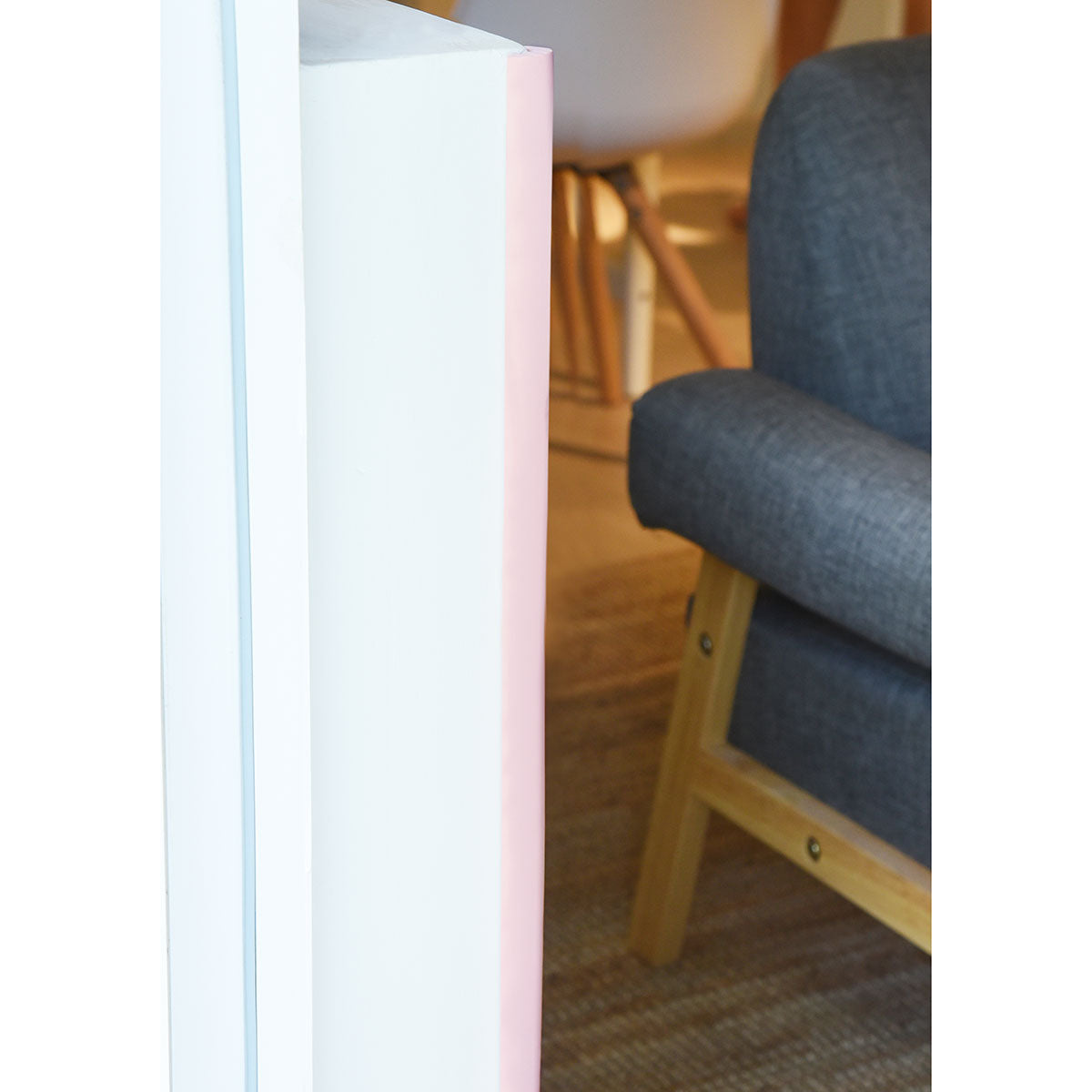 1 Roll Pink Standard L-Shaped Foam Edge Protector 78.7 inches (2 meters)