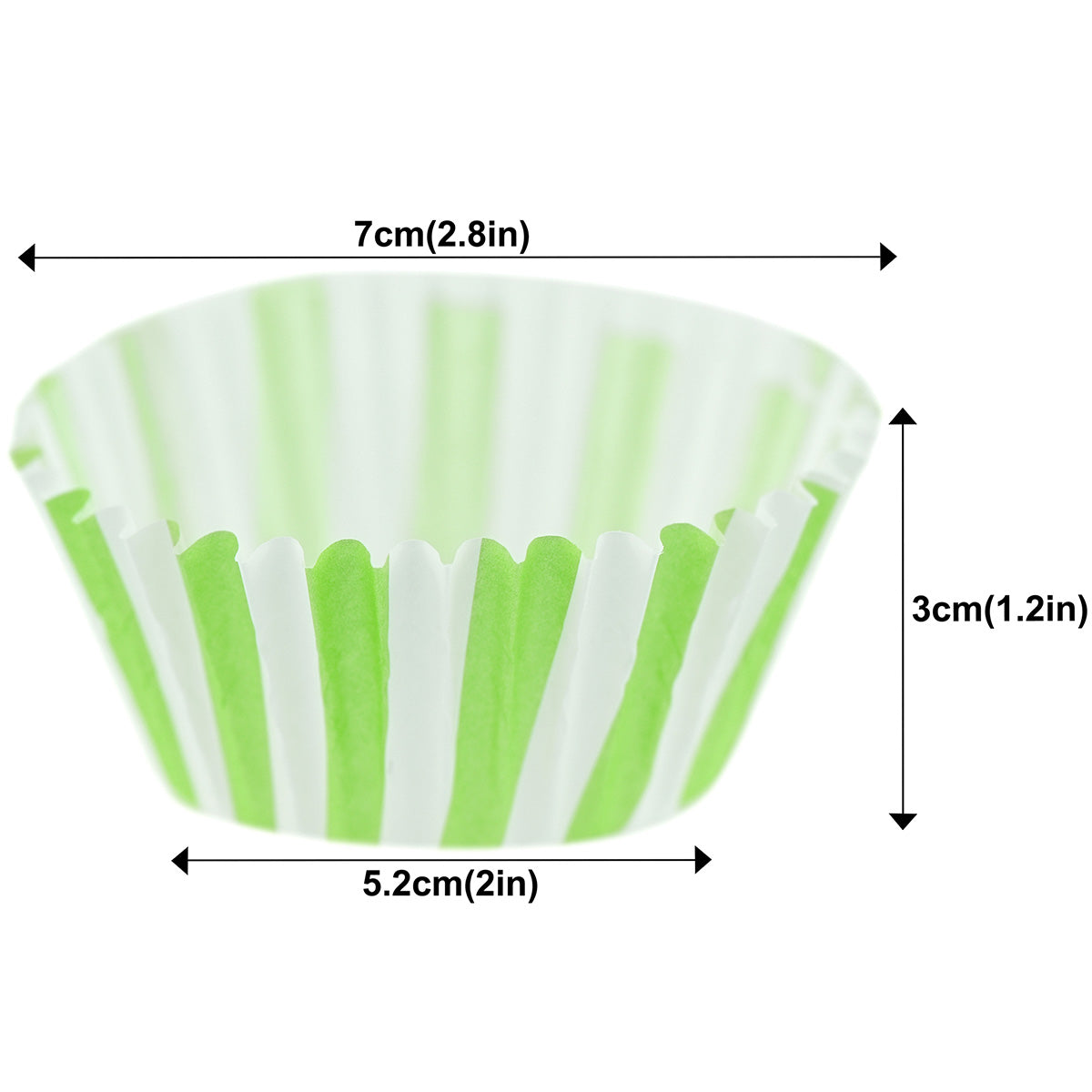 FiveSeasonStuff 100-Pack Cupcake Muffin Baking Paper Cases Liners Style 31