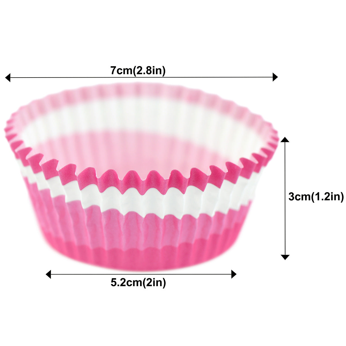 100-Pack Cupcake Muffin Baking Paper Cases Liners Style 44