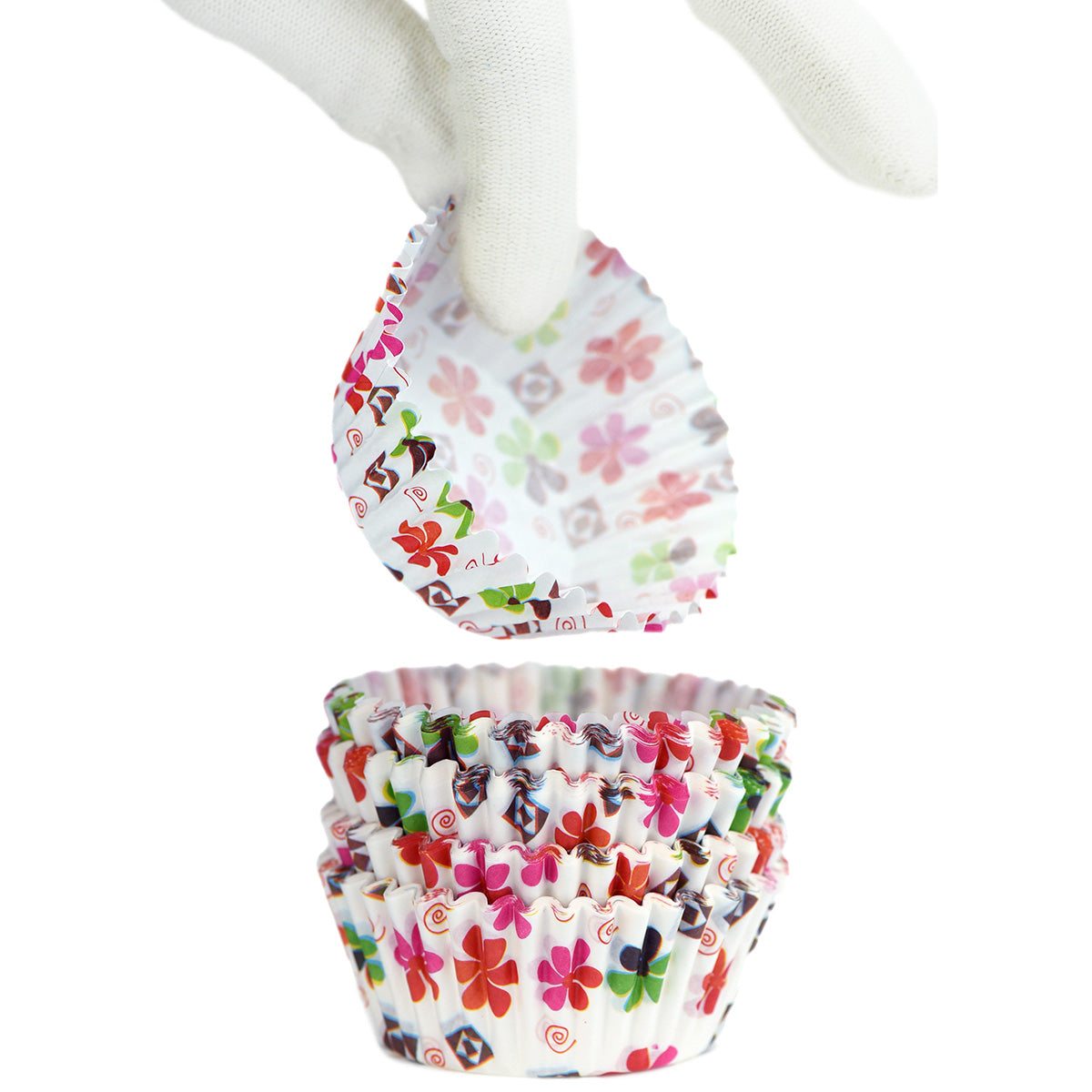 100-Pack Cupcake Muffin Baking Paper Cases Liners Style 33