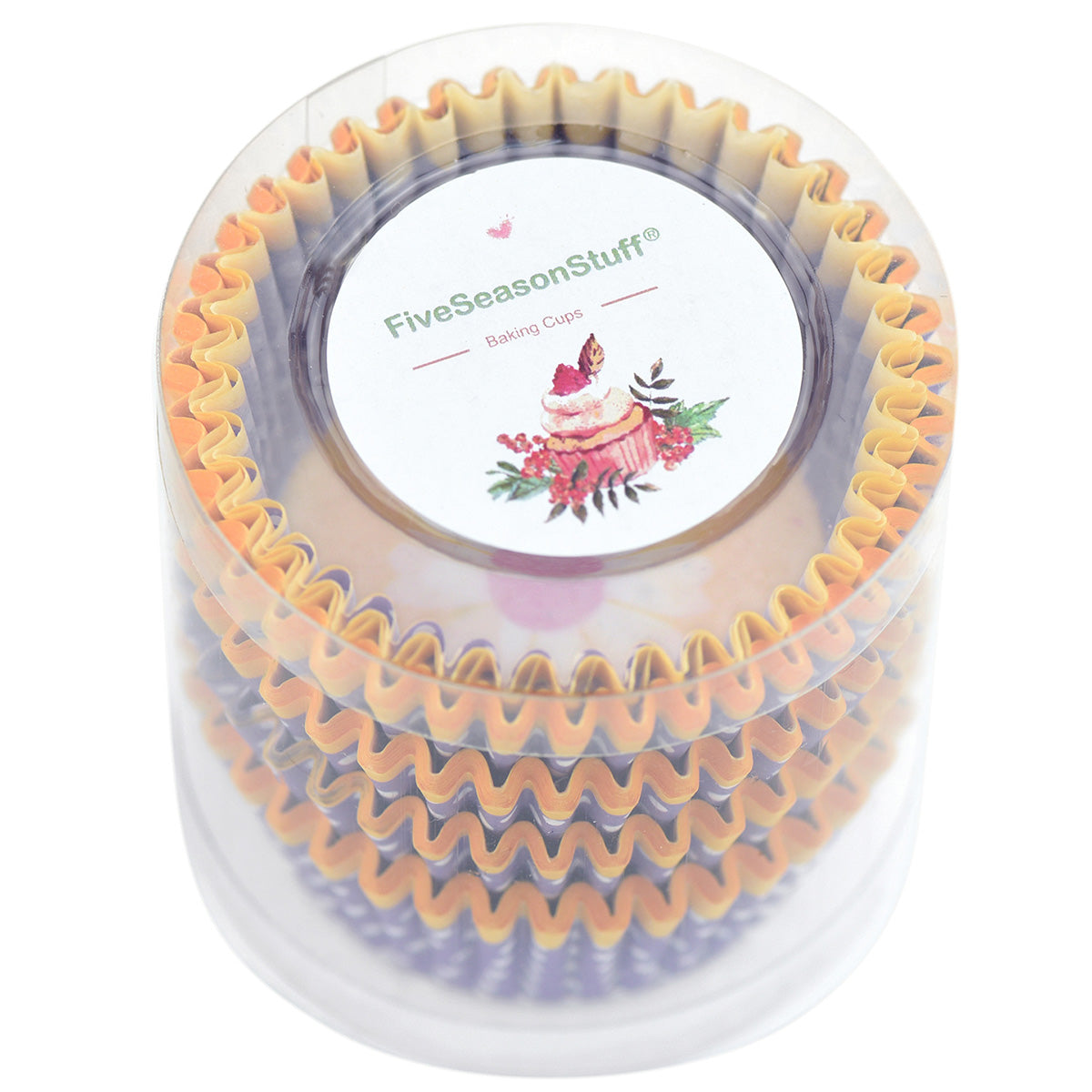 100-Pack Cupcake Muffin Baking Paper Cases Liners Style 35