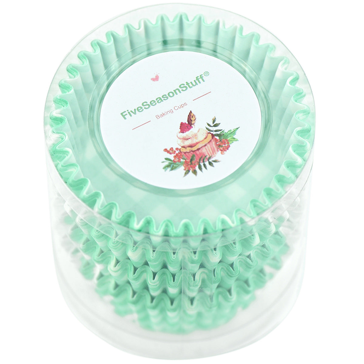 100-Pack Cupcake Muffin Baking Paper Cases Liners Style 41